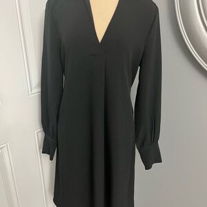 0028– NWT Reitmans Rock and Shine Black Long Sleeve Dress